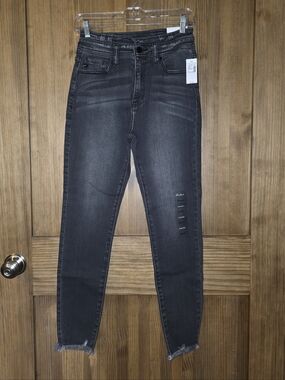 KanCan High-Rise Skinny Fit Women’s Jeans - Washed Black